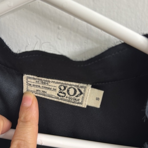 GO BY GO SILK ICONIC GO PEDAL TO THE METAL TOP T1147 | WASHED BLACK size S - Picture 7 of 8